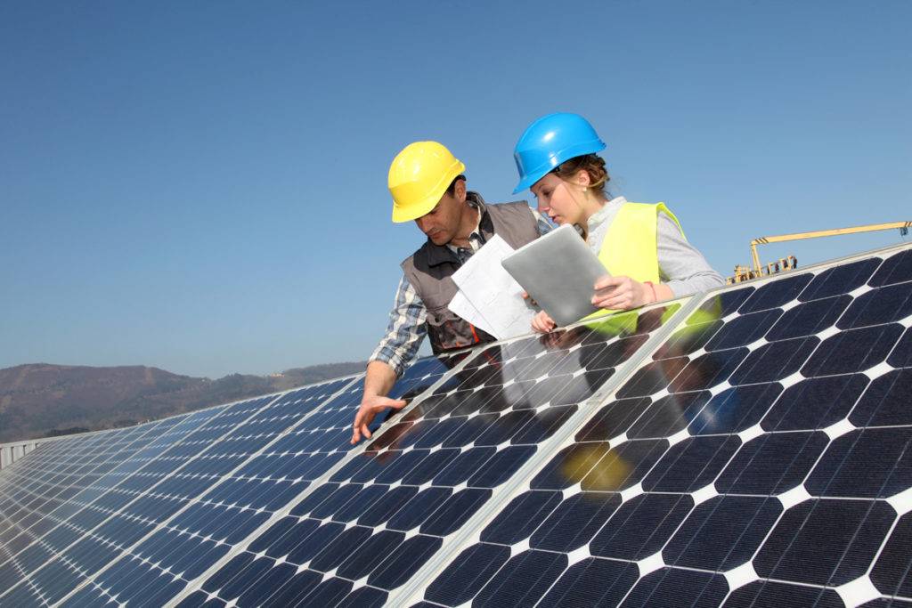 zonas ecoindustriales panel solar